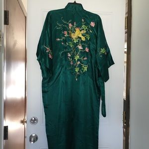 Vintage 100% Silk Esme Kimono